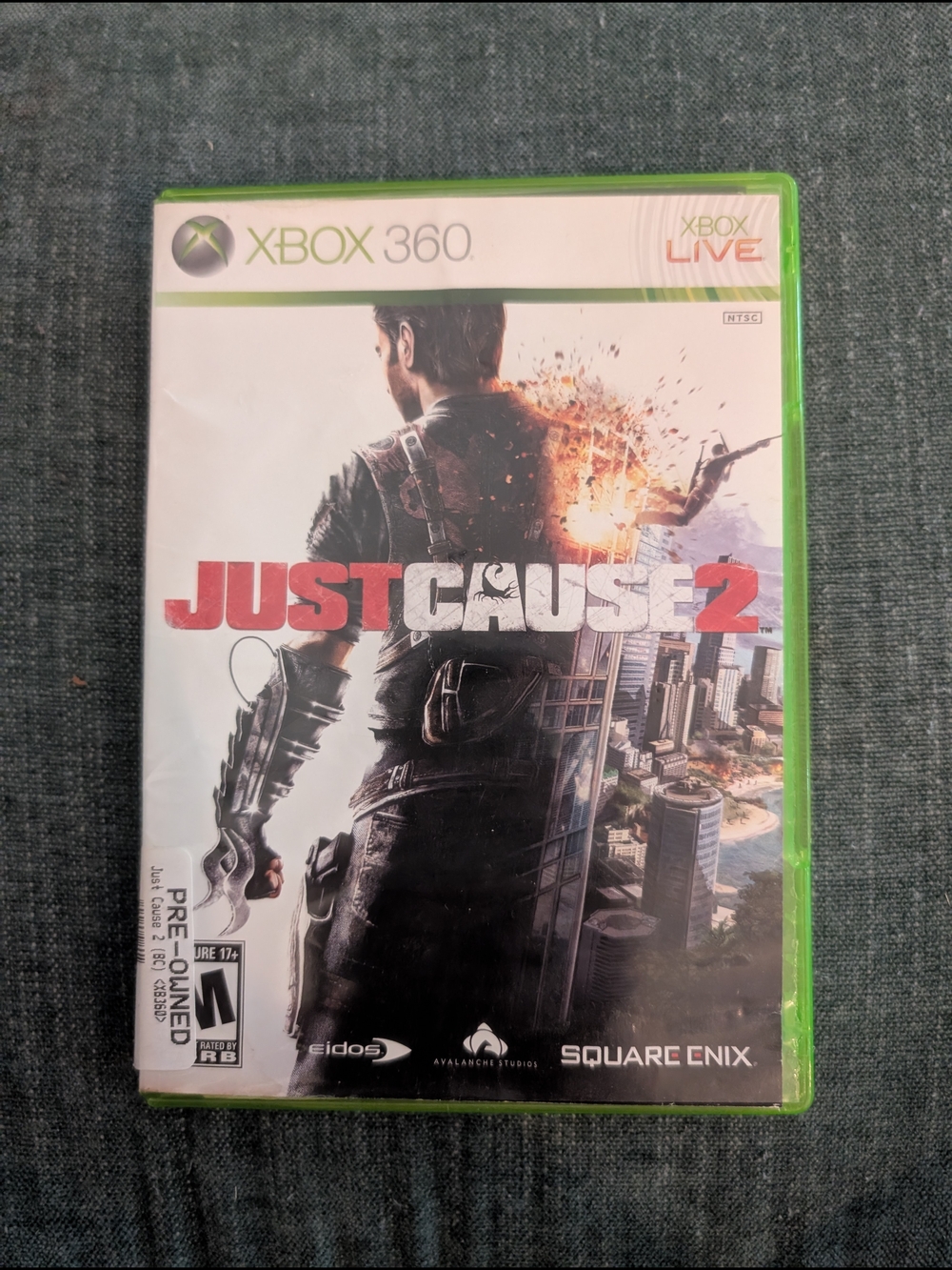 Just Cause 2 (Xbox 360) - Green Case